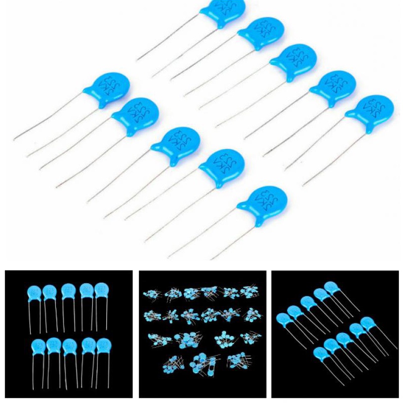 200PCS 20 Values 1KV/2KV/3KV HighVoltage Ceramic Capacitors Kit