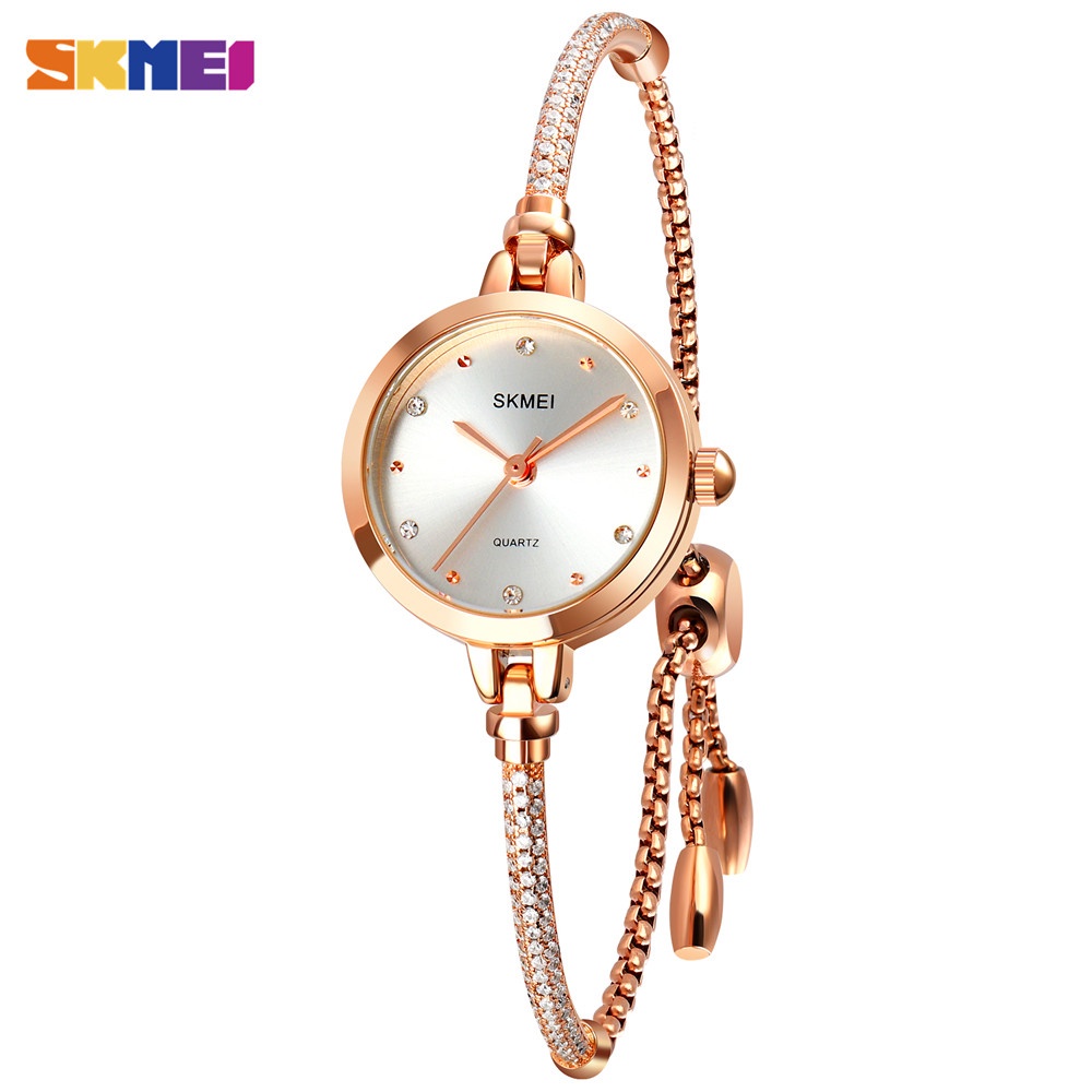 SKMEI 1805 Luxury Ultra-thin Ladies Waterproof Women Quartz Watch Female  Sports dress