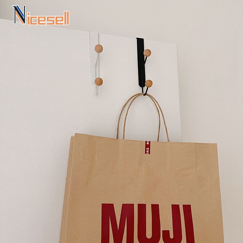 Door Hooks Hanging Clothes Metal Door Rear Rack Hat Wall Hook No