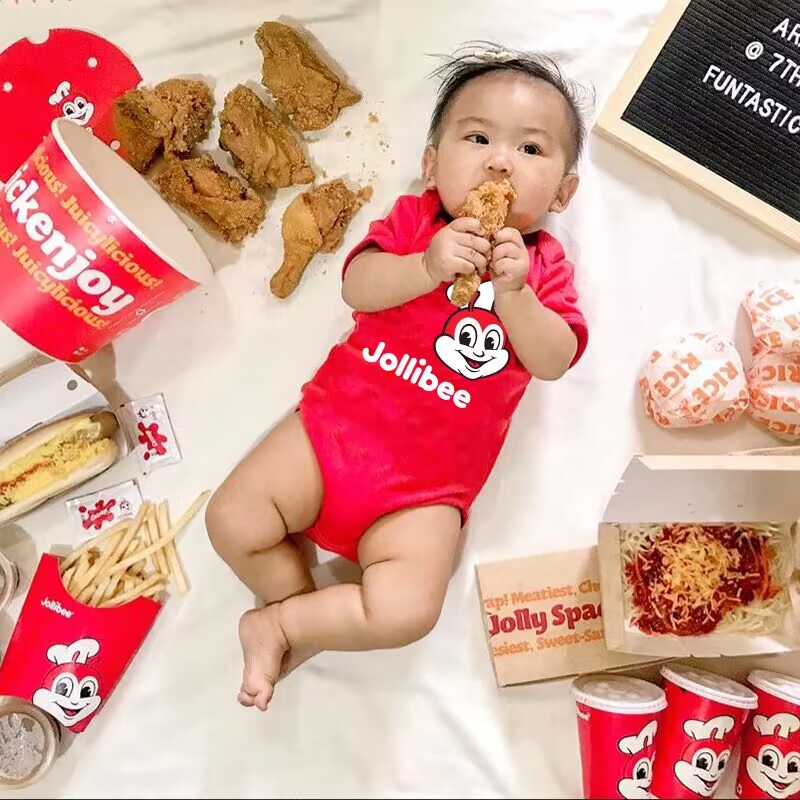 Haginbaby Jollibee Baby Onesie 012 Months Unisex Onesie Newborn Baby