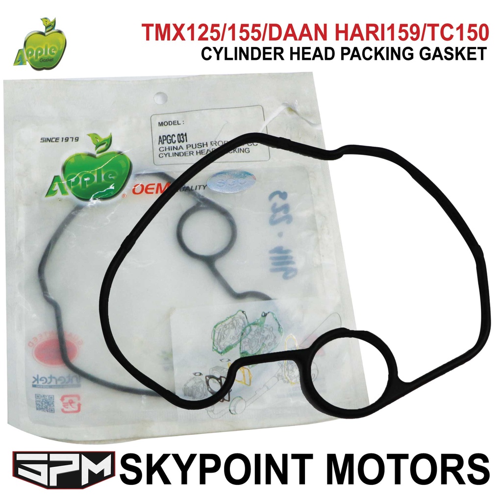 SGC CYLINDER HEAD PACKING GASKET APGC031 TMX 155 125/DAAN HARI 159