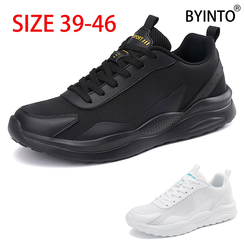 Big Size 39-46 Men's Running Shoes for Large Feet Lightweight Breathable  Mesh Sports Sneakers Comfortable Men Athletics Shoes Walking Trainers  Jogging