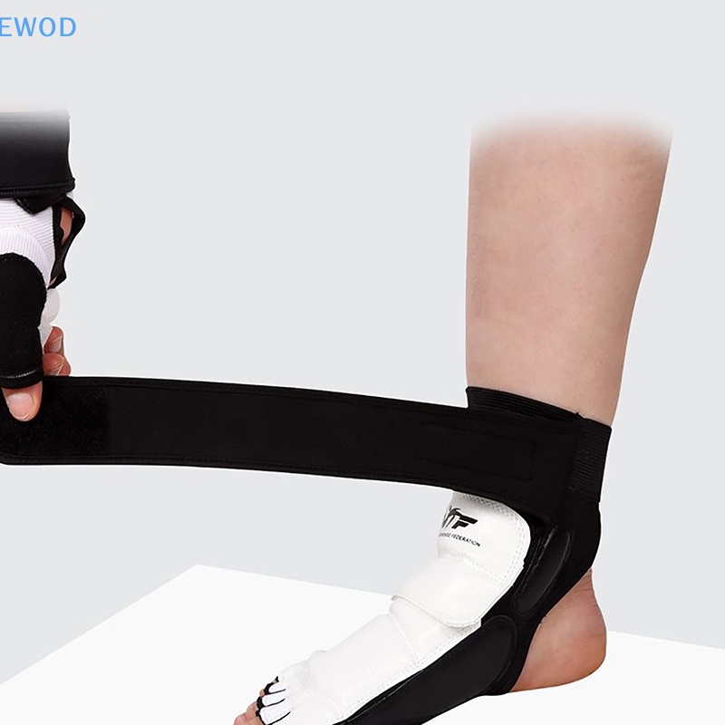 EWOD Taekwondo Leather Foot Gloves Sparring Karate Ankle Protector