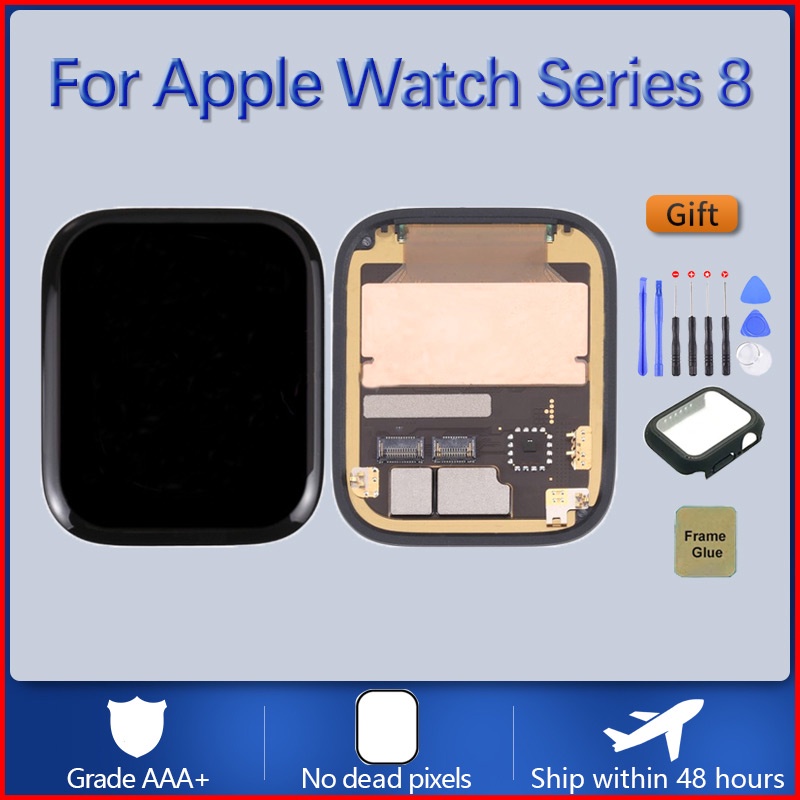 LCD Screen for Apple Watch Series 8 45mm With Digitizer Full Assembly