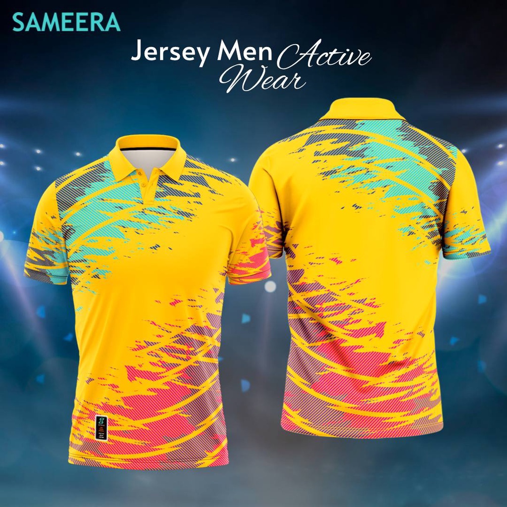 Jersey Full Sublimation sports badminton Jersey Sukan Dry Fit Sedondon ...