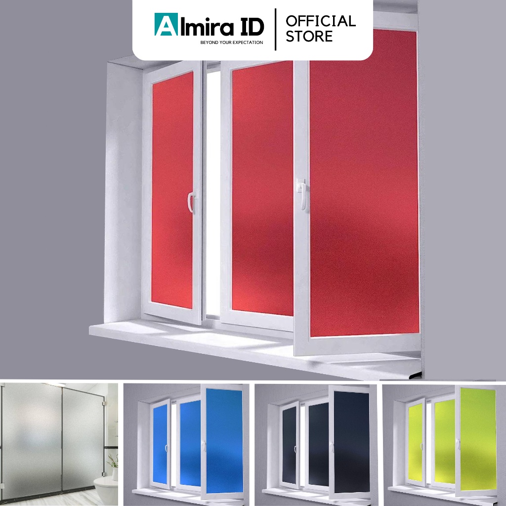 Glass wallpaper 90 cm x 3 meters wide (Not Oneway/Riben) Plain Glass ...