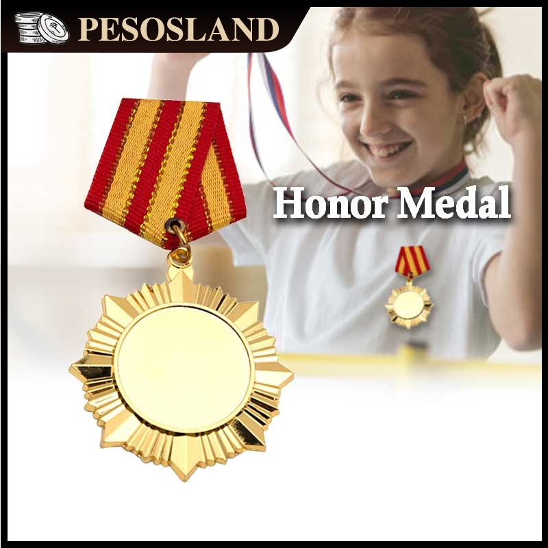 Metal Honor Medal / Blank Gold Medal / Award Medal / Graduation Gold ...