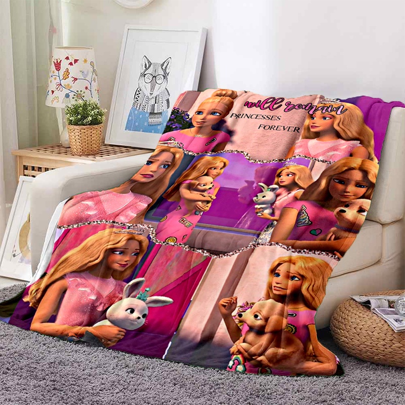 Barbie blanket hotsell