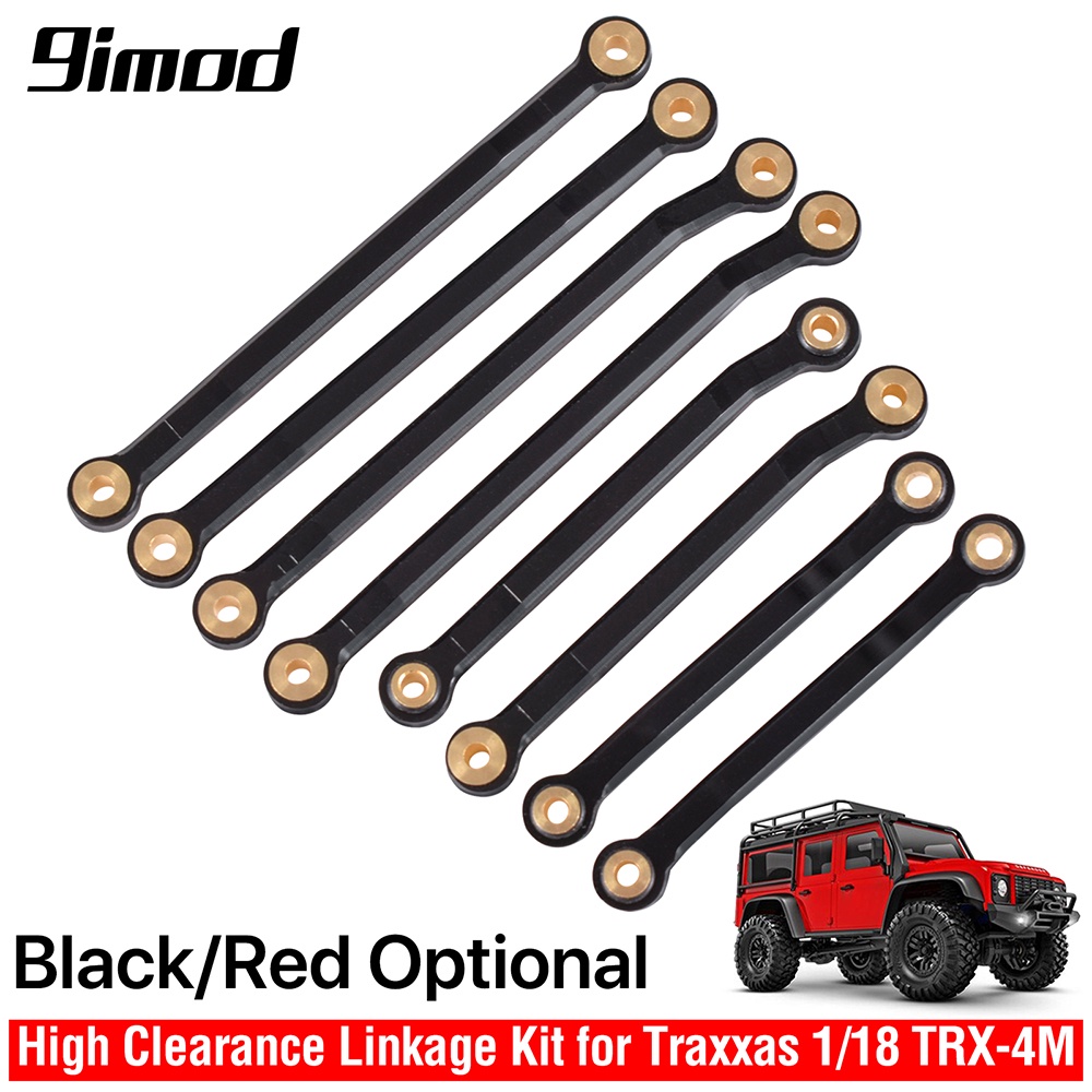 Kit Pièces 9IMOD Pour TRX4M 1/18 : Bras Servo, Châssis, Cup De Direction, Plaque
