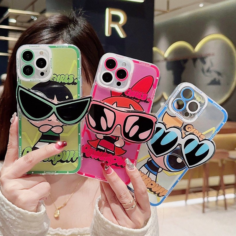 Tpu Casing Tecno Spark 10 Pro 10 10c Go 2023 Cute Bracket Powerpuff