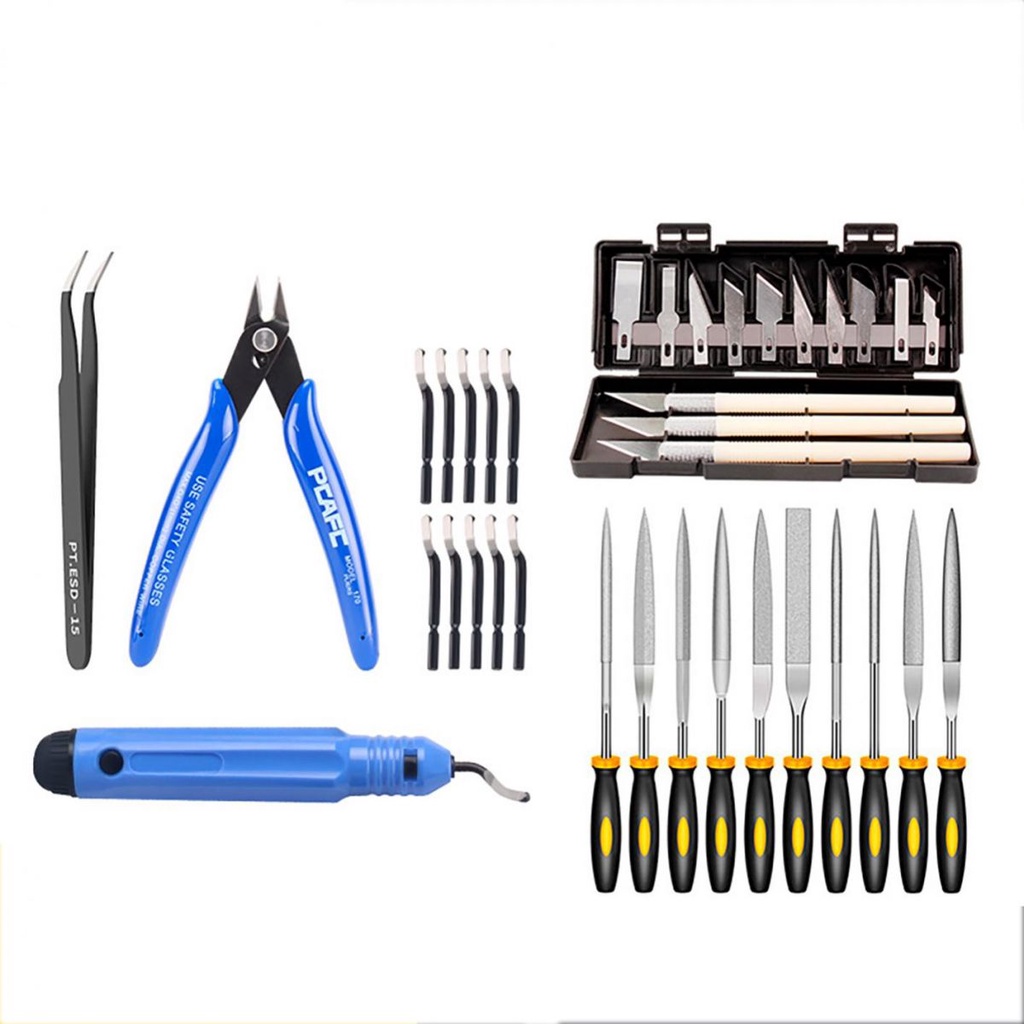 36pcs Includes Deburring Cleaning Finishing And Printing 3D Print Tool ...