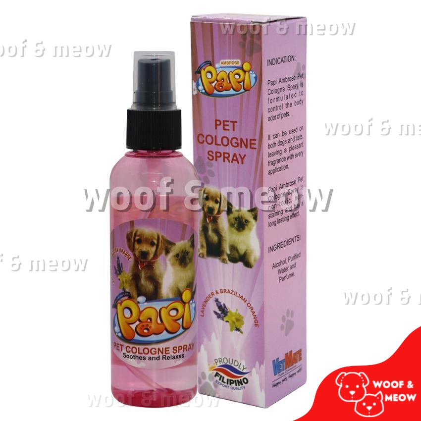 Papi Pet Cologne Spray 100ml | Shopee Philippines