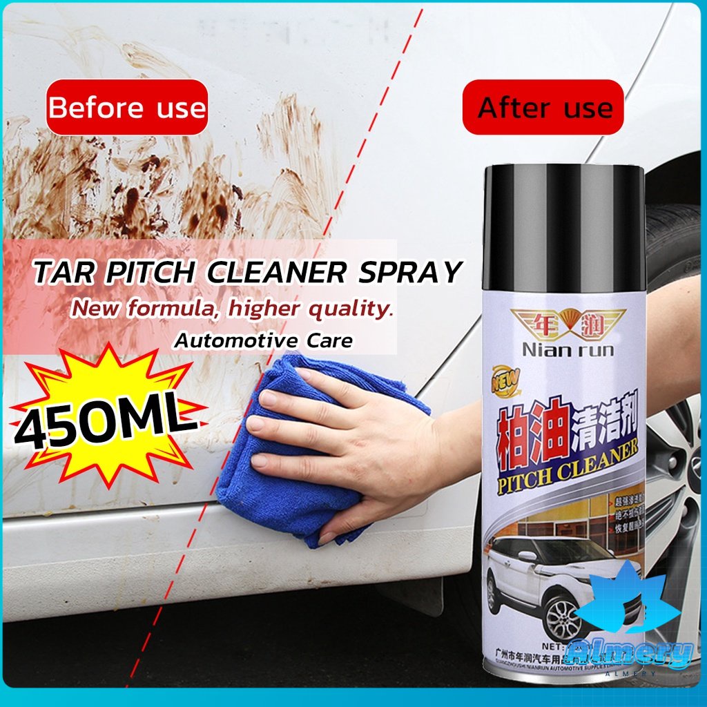 Almery Car Asphalt Cleaner Pitch Cleaner Paint Surface Effectively
