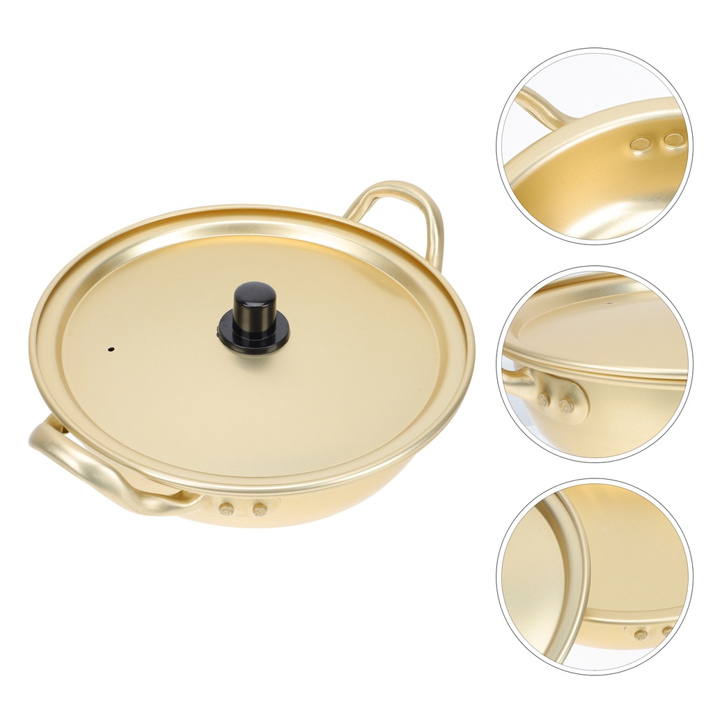 Pot Ramen Korean Noodle Cookingaluminum Lid Ramyun Noodles Cooker