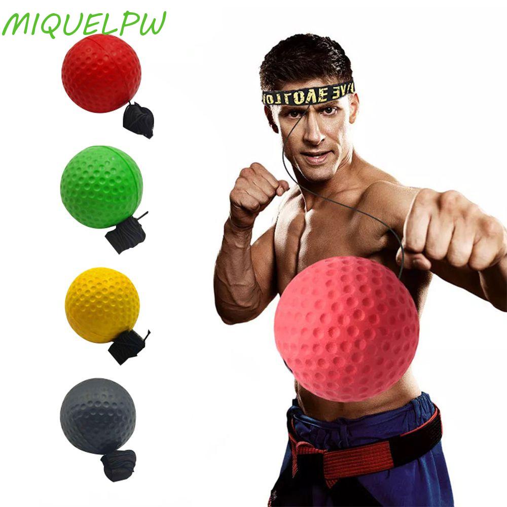 MIQUELPW Boxing Ball With String Fight Ball Sandbag Home Head-mounted ...