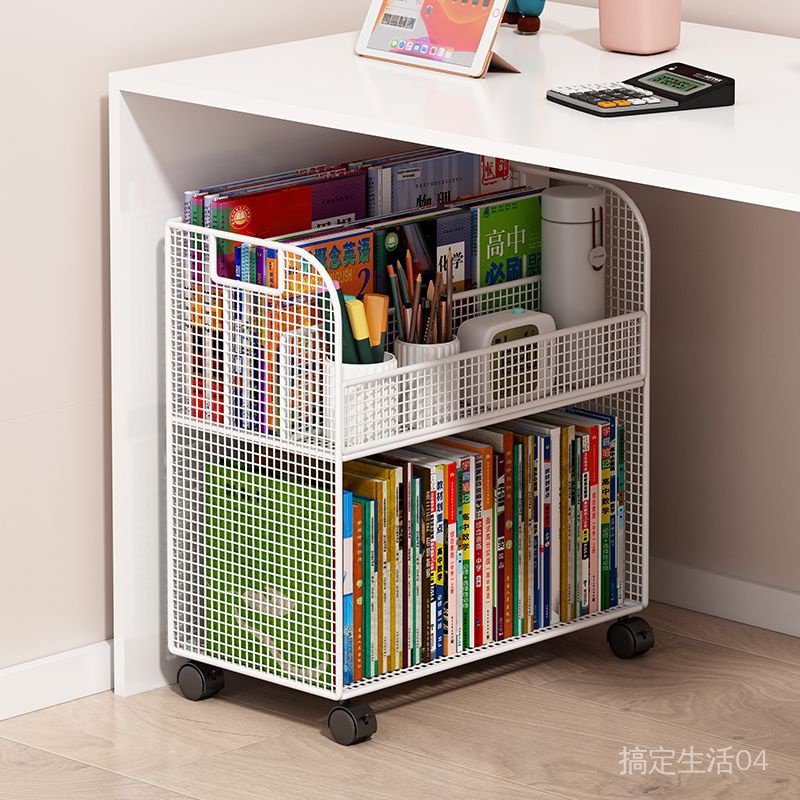 Children's bookshelf floor storage rack baby picture book rack