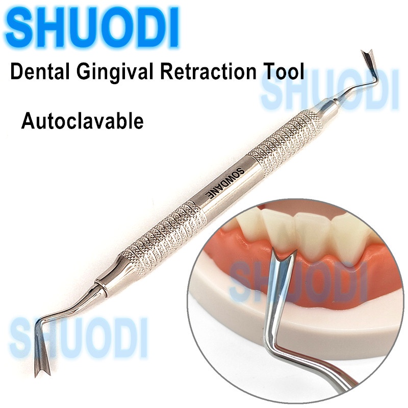 Double Ends Dental Implant Gingival Retraction Gingival Retractor