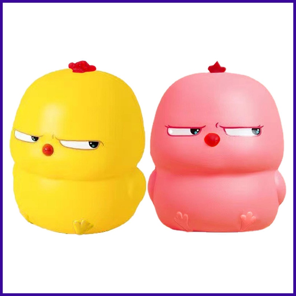 Kawaii Squishies Cartoon Bird Toys Cute Animals Squeeze Stress Relief ...