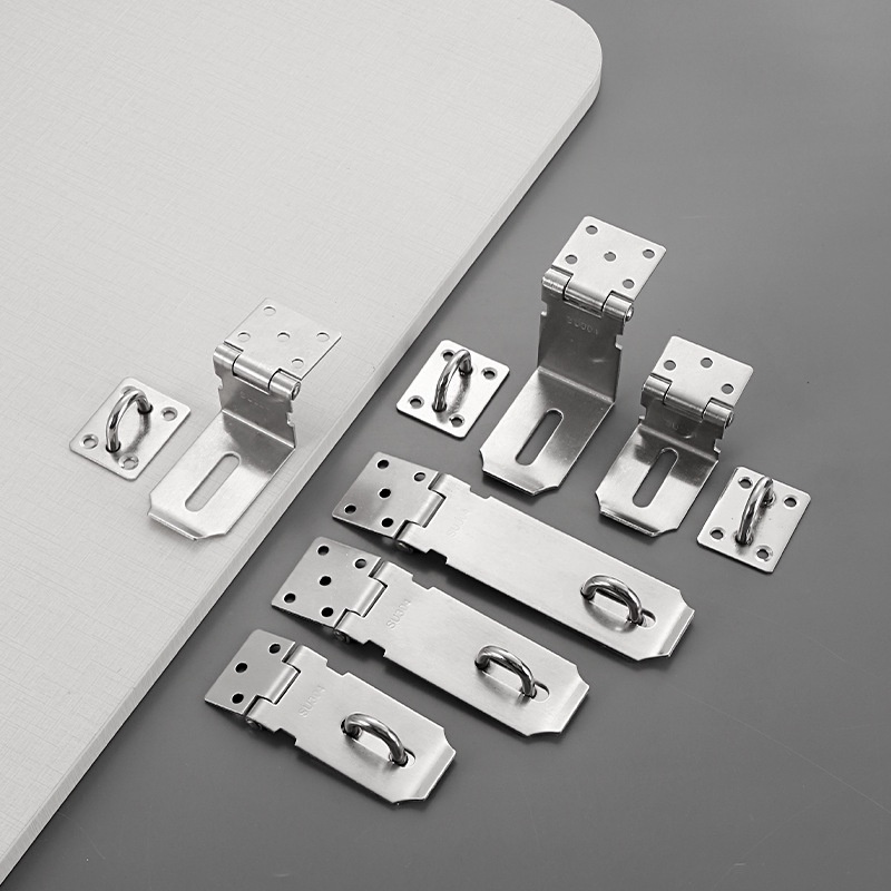 Stainless Steel Padlock Hasp, Heavy Duty Hasp and Staple with Screws ...