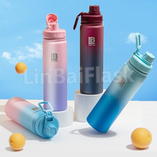 Linbai Flask 750ml Insulated Tumbler Stainless Steel Vacuum Water ...