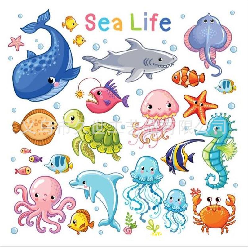 Cutting Marine Animal Series Etching Carbon Steel Embossing Metal