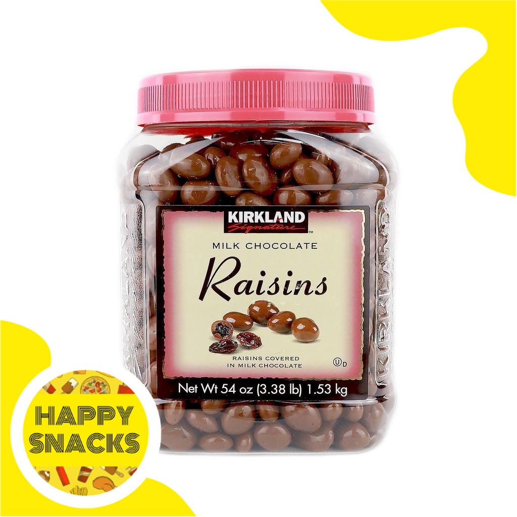 Kirkland Signature Milk Chocolate Covered Raisins 1.53kg Shopee