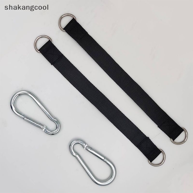 SCPH 150KG Bearing Load Hanging Belt T-bar Strap Dumbbell Barbell Rope ...