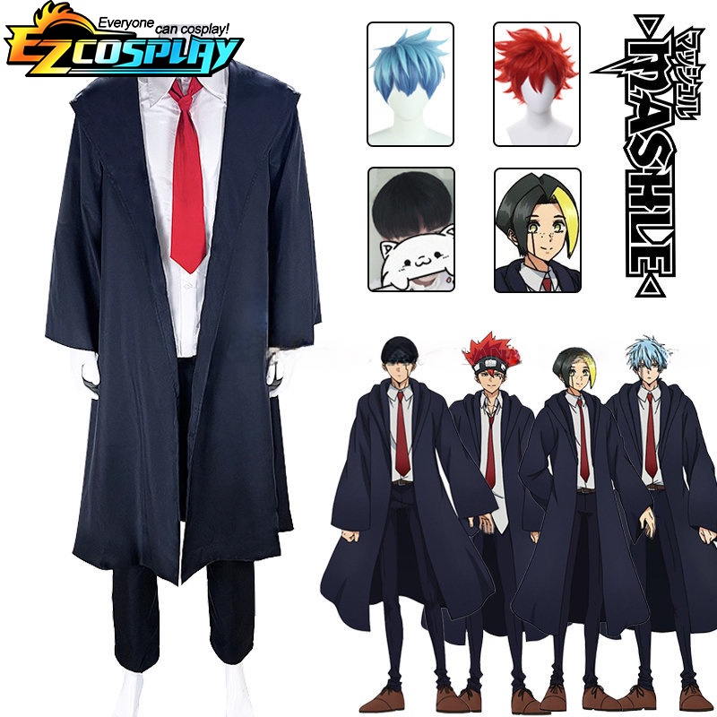 Anime Mashle Magic And Muscles Cosplay Costume Mash Burnedead Lemon Irvine Lance Crown Finn 8252