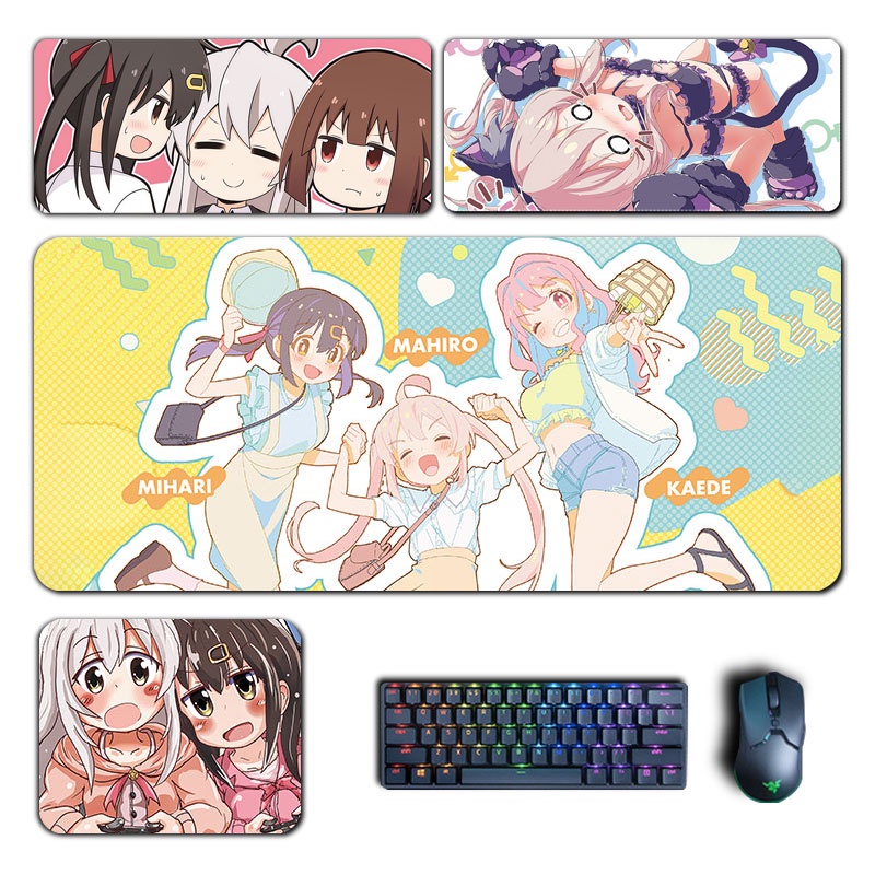 Anime Onimai I'm Now Your Sister Mouse Pads Oyama Mahiro Mihari Kaede ...