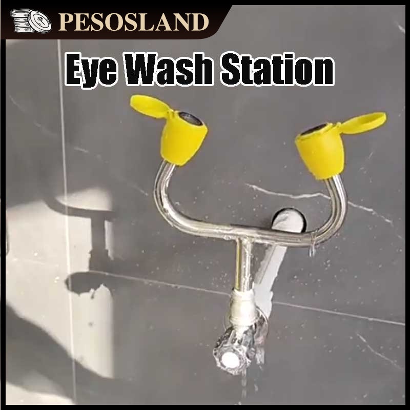 304 Stainless Steel Eye Wash Station Eyewash Device Emergency Eye