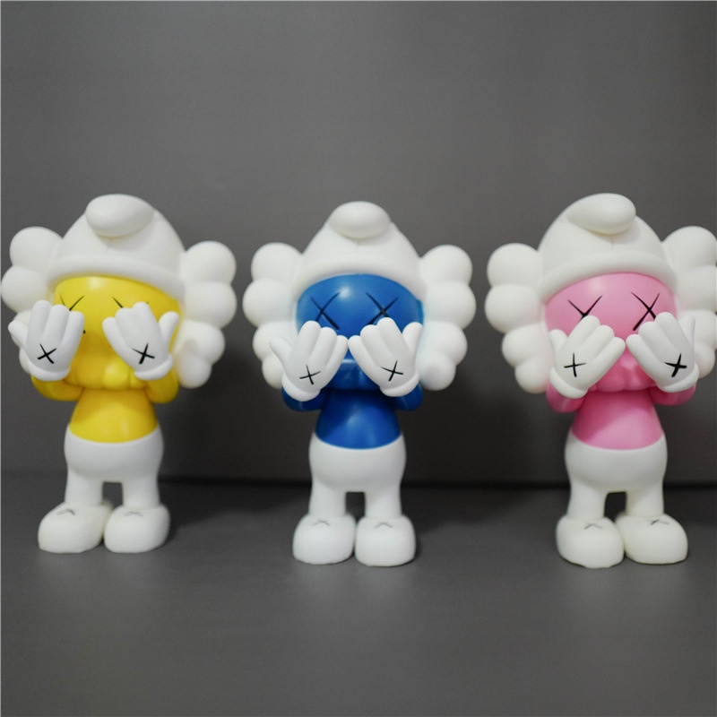 kaws Sesame Street sz-sujiao-kaws Elf Designer Doll Model Figure ...