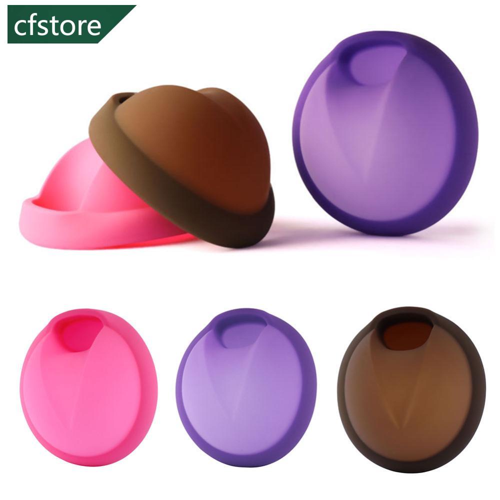 CFSTORE Women Silicone Menstrual Tray Menstrual Collector Cup Clean ...