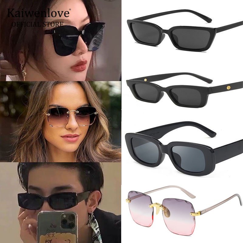 Unisex AntiUV Highquality Women Black Sunglasses Fashion CatEye Frame