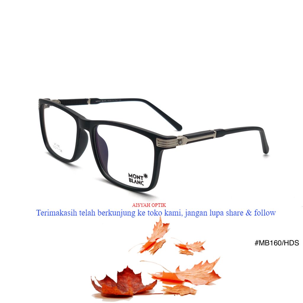 Montblanc 160 FULLSET FRAME Glasses | Shopee Philippines