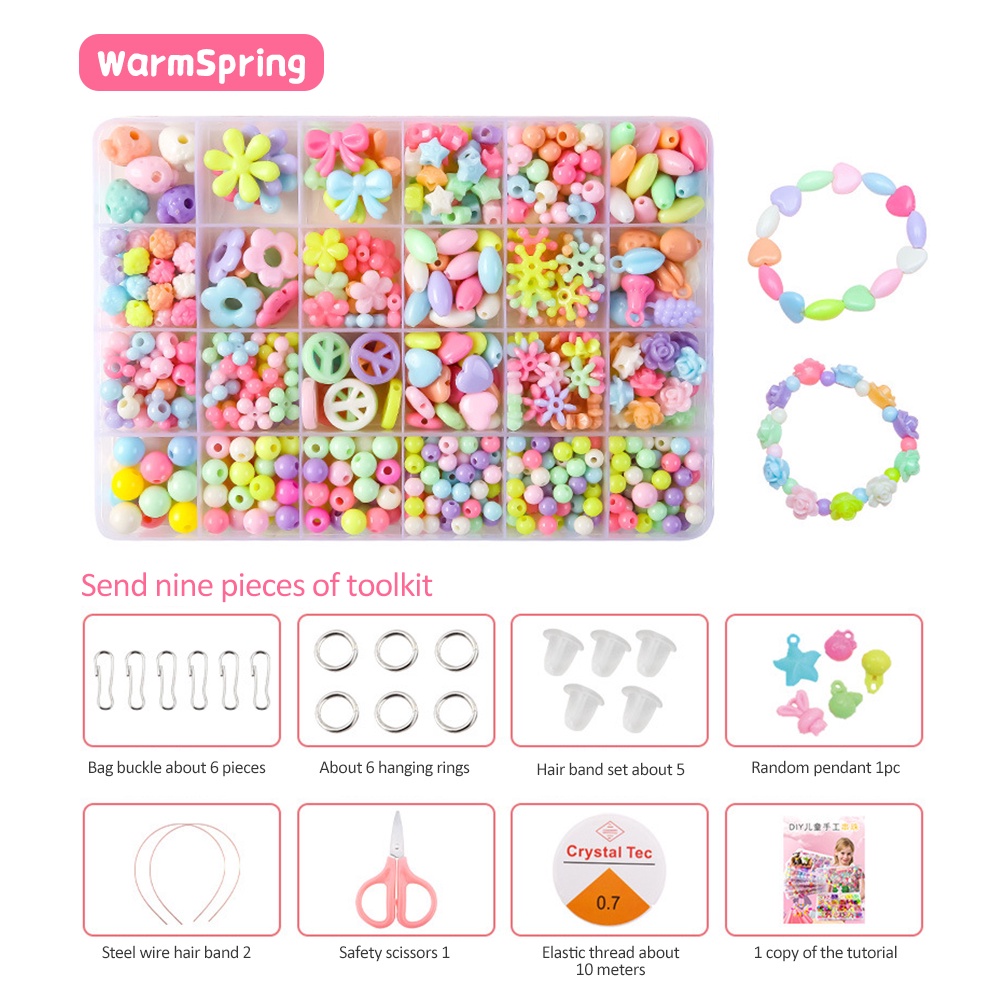 Keychild diy bracelet kit complete set for kids diy bracelet set ...