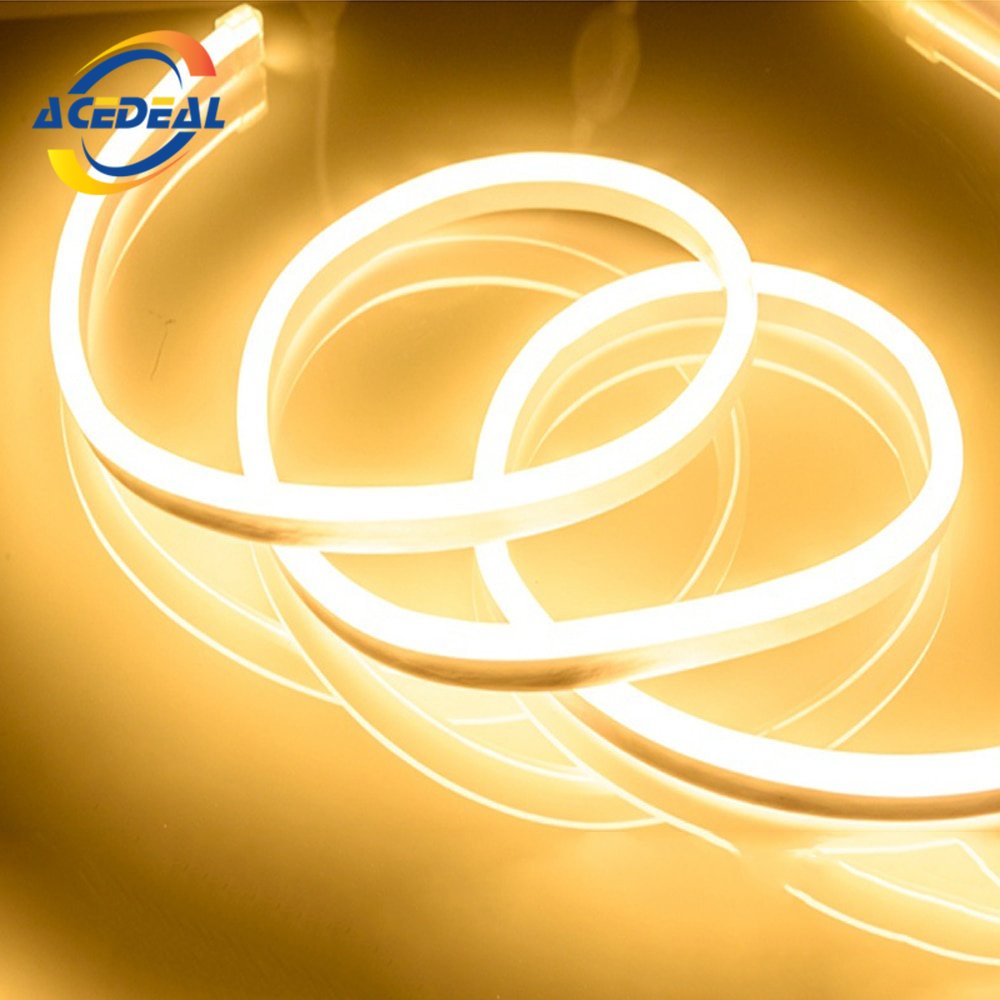 Acedeal Neon Light 220V 1m/3m/5m/10m LED Strip Light 2835 120Leds ...
