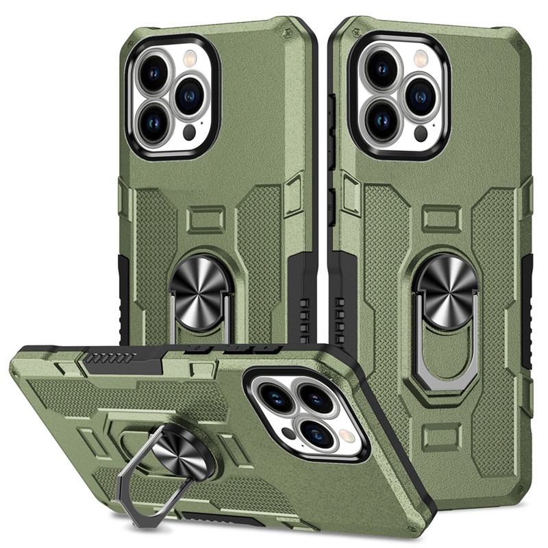 Armor Shockproof Kickstand Case For iPhone 14 13 Pro Max 14 Plus SE ...