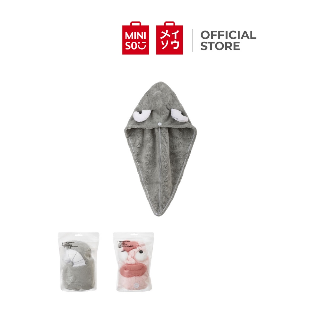 MINISO Hair Drying Towel Shopee Philippines