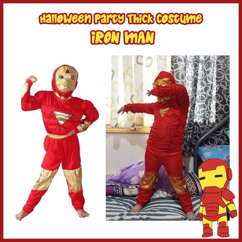 SP Man Superhero CoSP Lay Costume For Kids Halloween Bodysuit SP Andex 