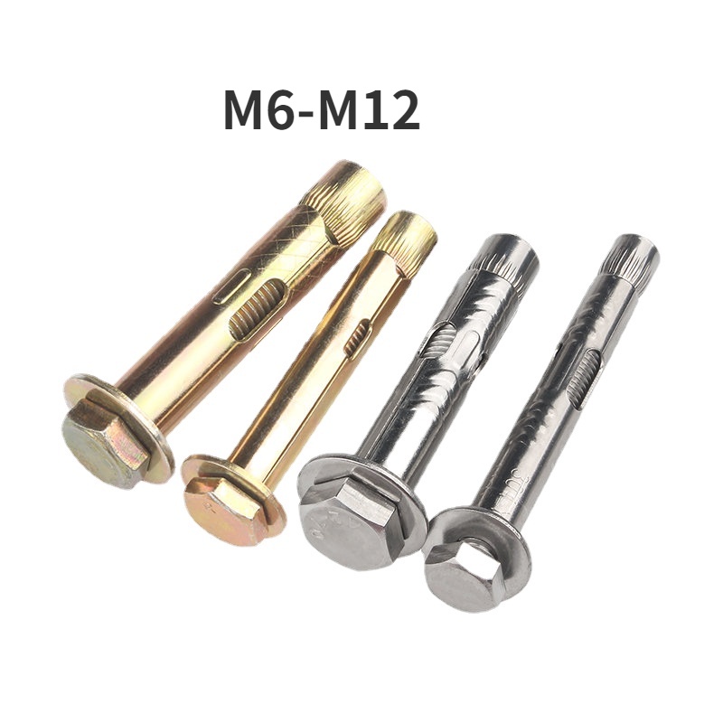 304 Stainless Steel Color Zinc Outer Hexagon Inner Expansion Screw ...