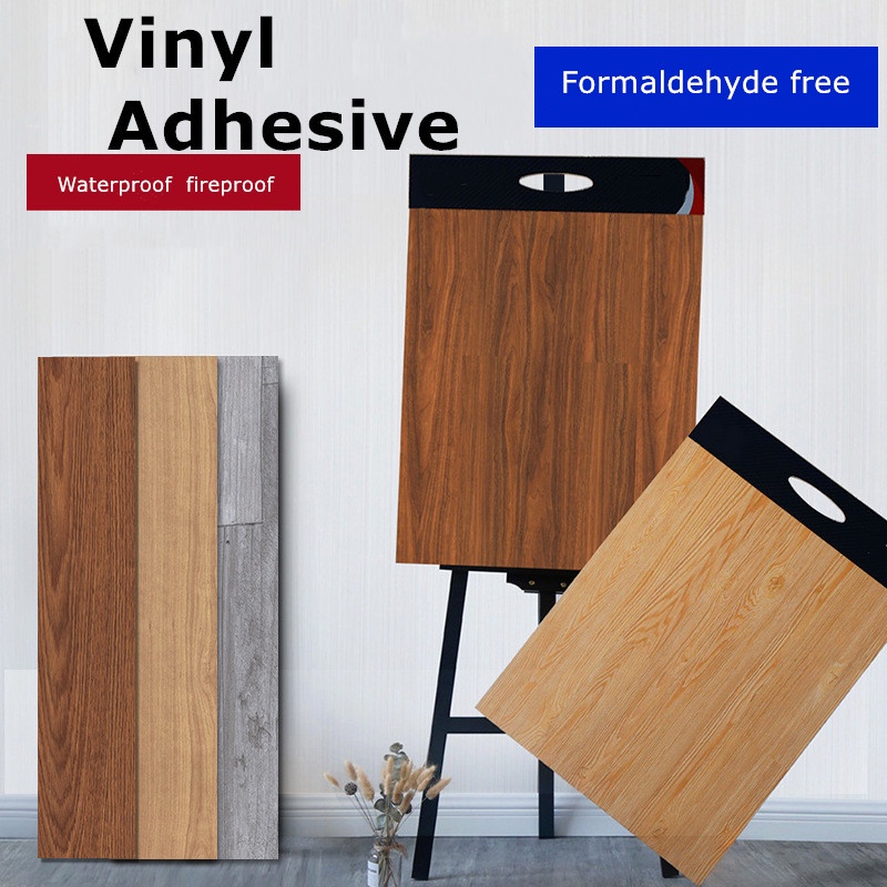 PVC Wooden Vinyl Floor Stickers Self Adhesive waterproof Planks Tiles