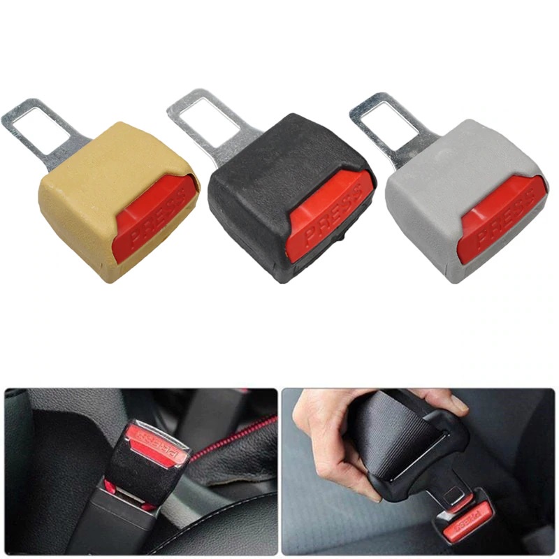 2pcs Universal Car Seat Belts Clips Auto Seats Belt Stopper Safety ...