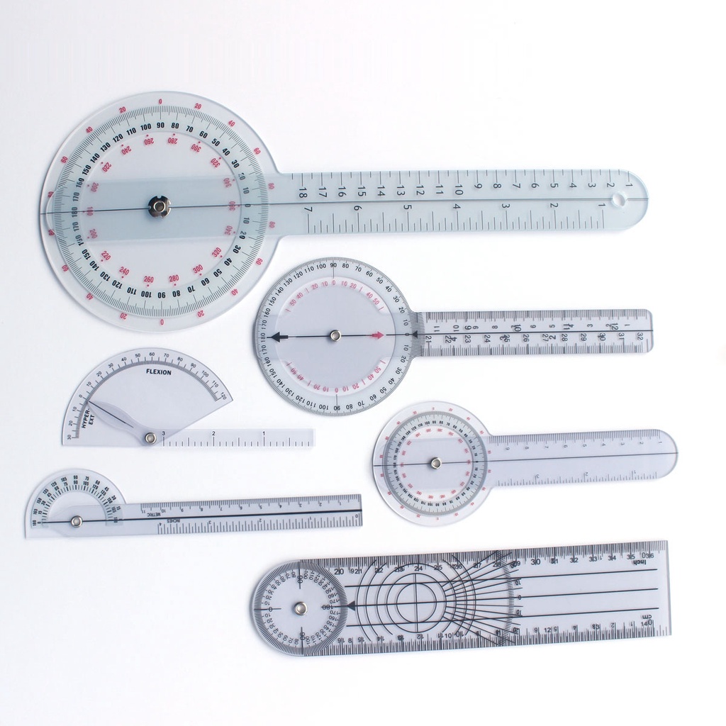 6 Medical Spine Ruler Spine Column Finger Protractor Protractor Multi ...