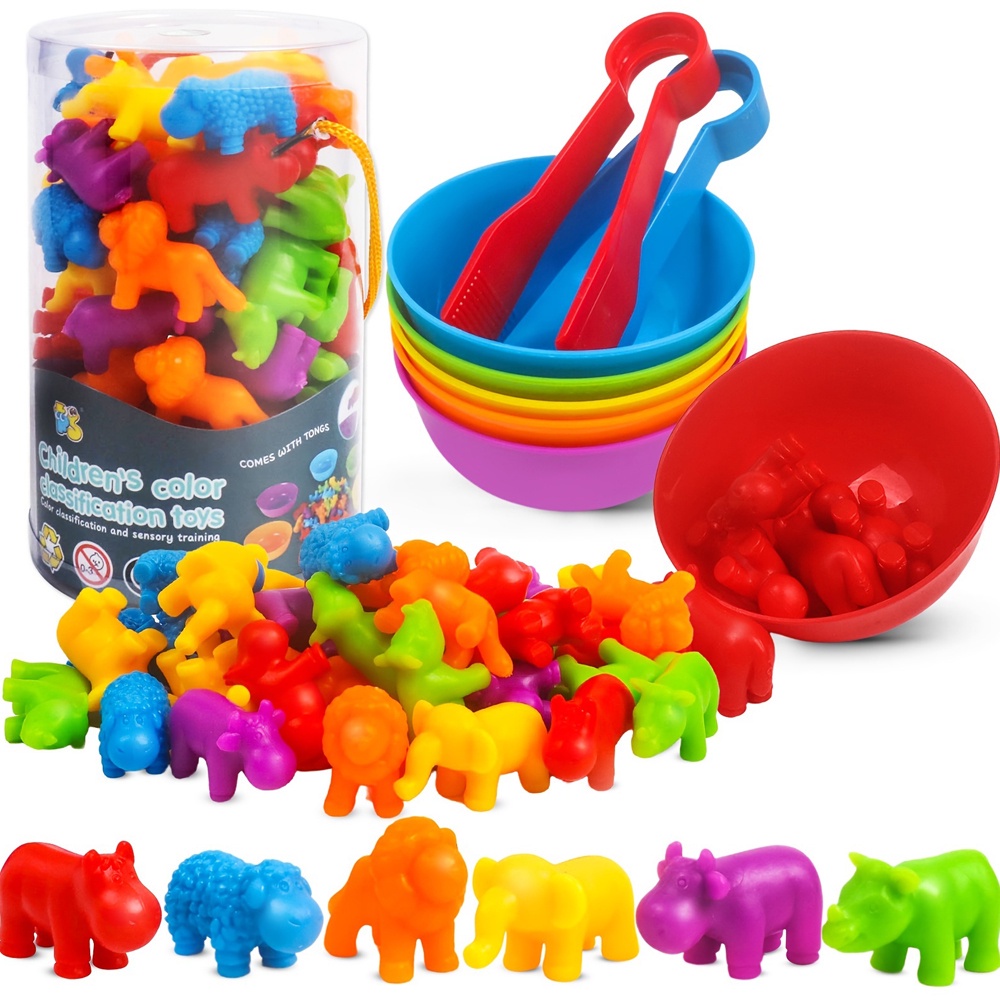 Geetoy Animal Cognition Counting Color Classification Sensory Training ...