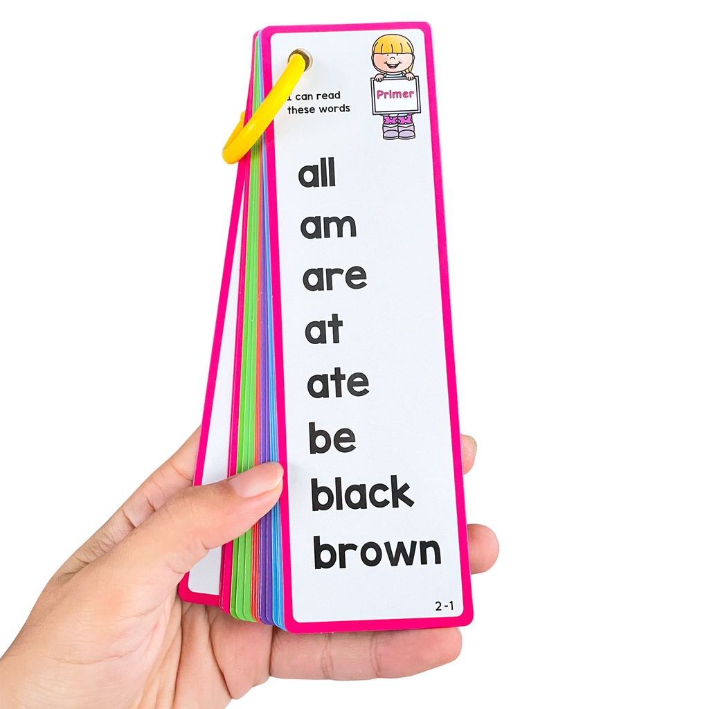 220 Sight Words English Flashcards for Kid Preschool Vocabulary ...