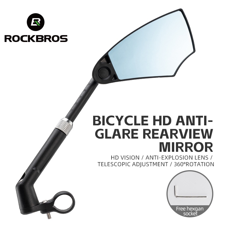 10 Inch 360° Adjustable Anti-Glare Rear View Mirror - Universal Wide Angle Car Interior Mirror