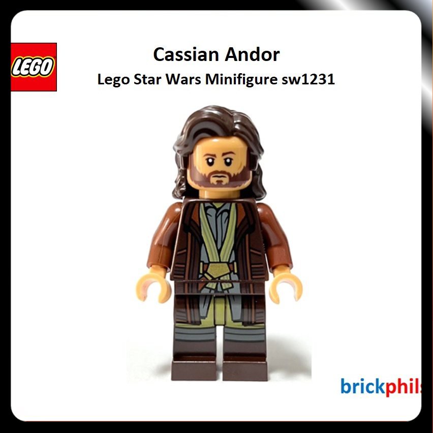 Lego Star Wars Minifigure sw1231 Cassian Andor | Shopee Philippines