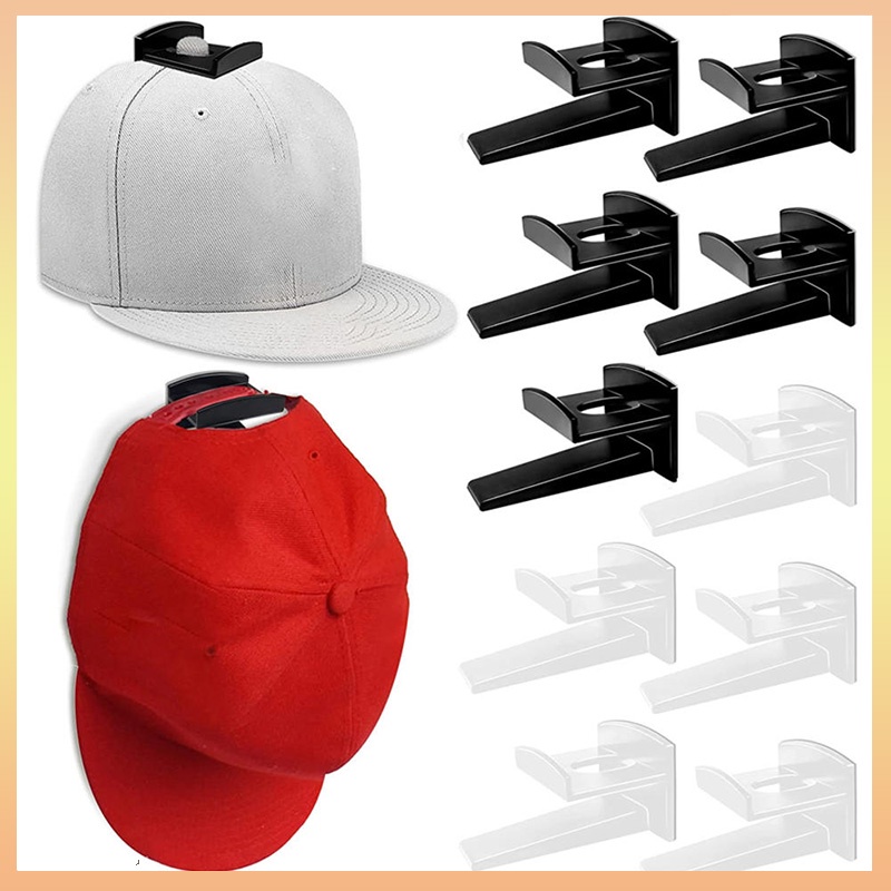 Adhesive Hat Rack Display Hooks For Wall Door Baseball Cap Holder ...