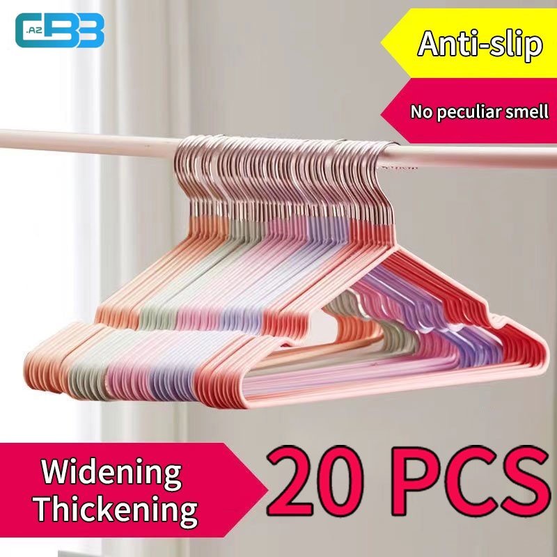 (1020PCS) Thickened metal clothes hanger Metal drying clothes hanger