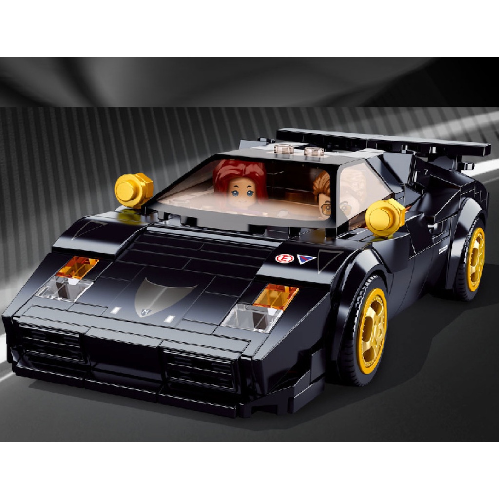 Mytopshop 254PCS MOC Technic Speed Countach Racing Sports Car Figure ...
